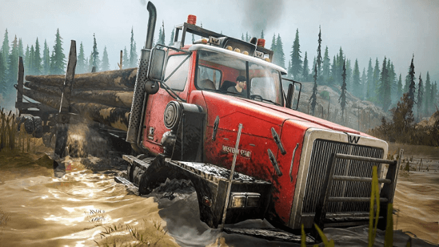 MudRunner American Wilds screenshot 2 for Playstation 4